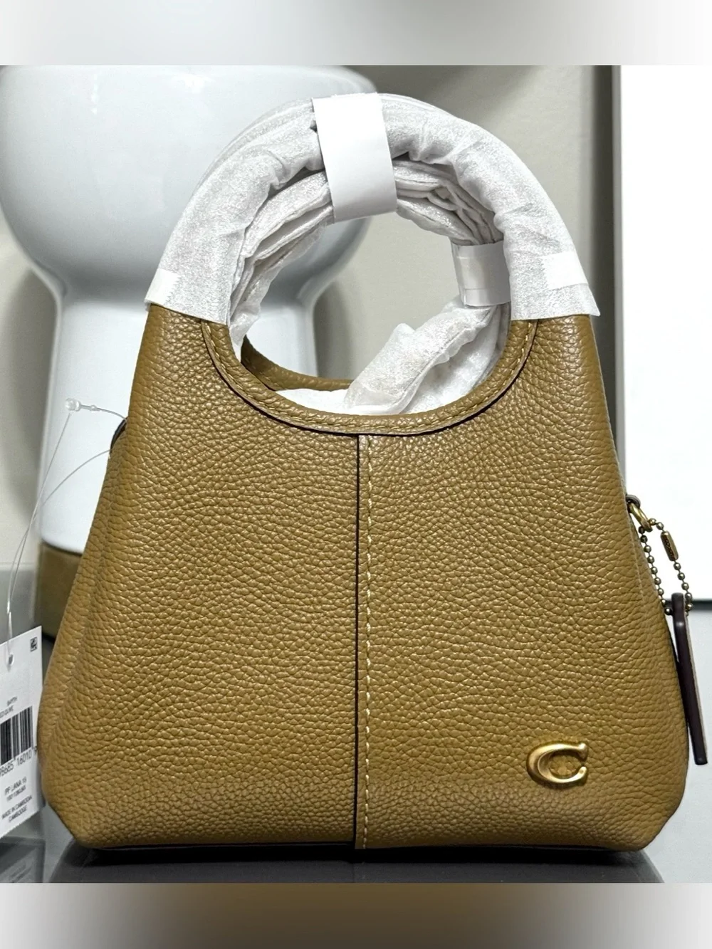 COACH Lana Shoulder Bag 19, MUTED OLIVE